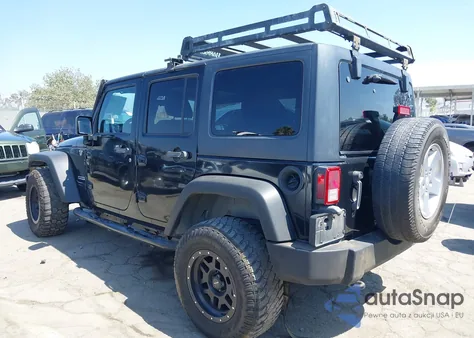 2012 Jeep Wrangler Unlimited Sport z USA, uszkodzony, nr VIN 1C4BJWDG5CL163097